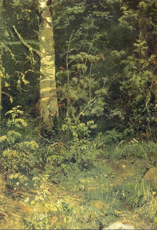 Ivan Shishkin Birch and Pocks